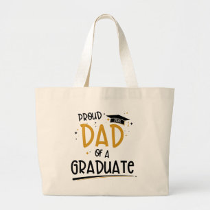 Bolsa Tote Grande Pai orgulhoso de um Formando