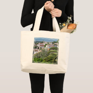 Bolsa Tote Grande paisagem urbana de Aveiro, Portugal