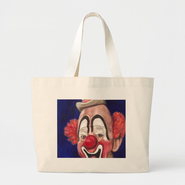 Bolsa Tote Grande Palhaço mestre Lou Jacobs (Frente)