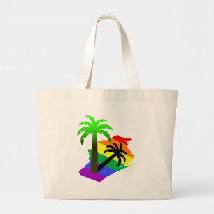 Bolsa Tote Grande Palmeira de Wisconsin