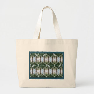 Bolsa Tote Grande Palmeira & Egret