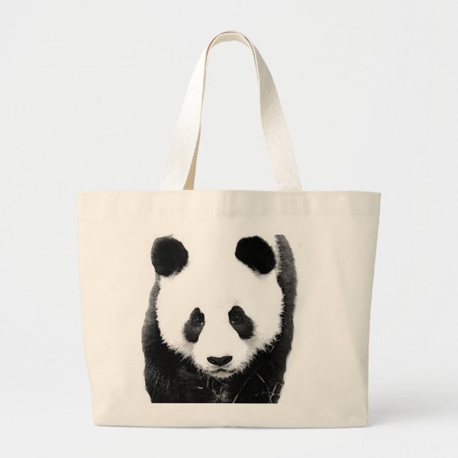 Bolsa Tote Grande Panda (Frente)