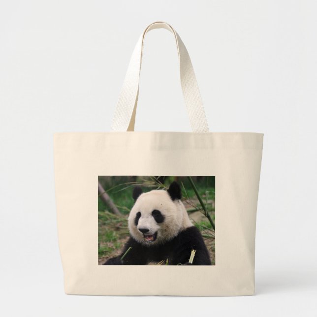 Bolsa Tote Grande panda (Frente)