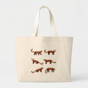 Bolsa Tote Grande panda pequena