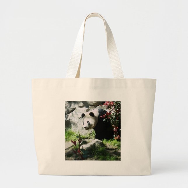 Bolsa Tote Grande Panda Smile (Frente)