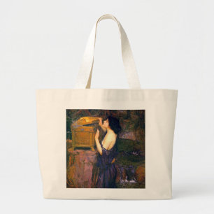 Bolsa Tote Grande Pandora por John William Waterhouse