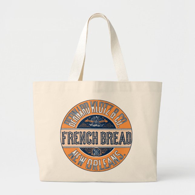 Bolsa Tote Grande Pão Francês (Frente)