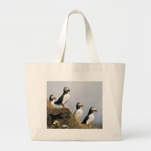 Bolsa Tote Grande Papagaio-do-mar
