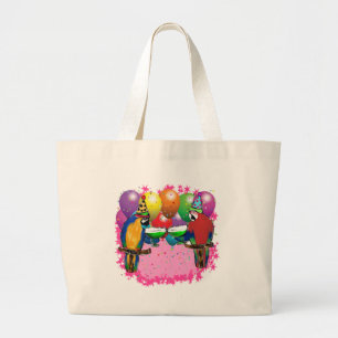 Bolsa Tote Grande PAPagaios DE FESTA