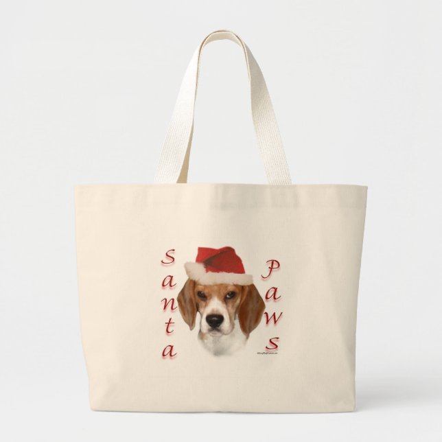 Bolsa Tote Grande Papais noeis Beagle (Frente)