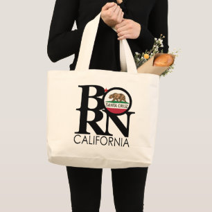 Bolsa Tote Grande Papais noeis nasceres Cruz Califórnia