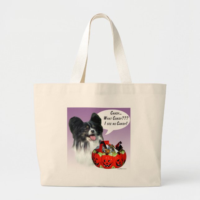 Bolsa Tote Grande Papillon Halloween (Frente)