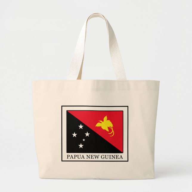 Bolsa Tote Grande Papua-Nova Guiné (Frente)