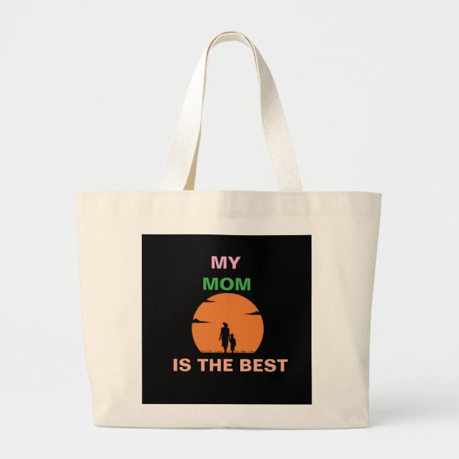BOLSA TOTE GRANDE PARA MINHA MÃE INCERÍVEL (Frente)
