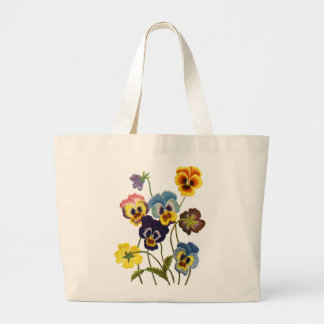 Bolsa Tote Grande Parada bordada de painéis