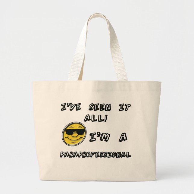 Bolsa Tote Grande Paraprofessional (Frente)