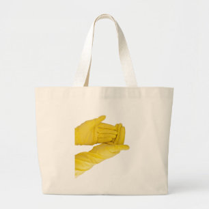 Bolsa Tote Grande Pares de luvas do látex