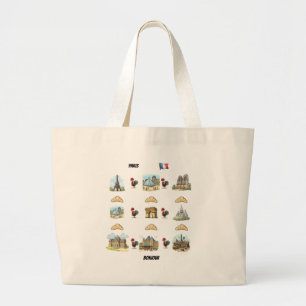 Bolsa Tote Grande Paris