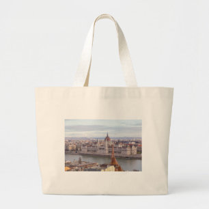 Bolsa Tote Grande Parlamento húngaro Budapeste por dia