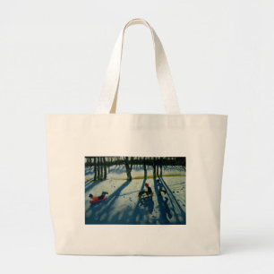 Bolsa Tote Grande Parque Derby de Sledging Allestree dos meninos