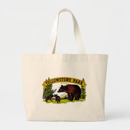Bolsa Tote Grande Parque Yellowstone
