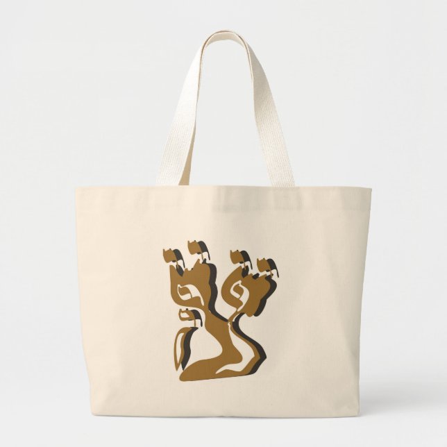 Bolsa Tote Grande Pássaro (Frente)