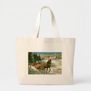 Bolsa Tote Grande Passeio do trenó