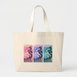 Bolsa Tote Grande Pastel Dancers