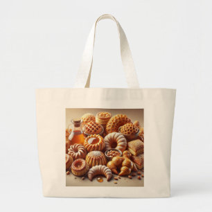Bolsa Tote Grande Pastelaria De Luxo