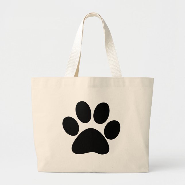 Bolsa Tote Grande Pata animal (Frente)