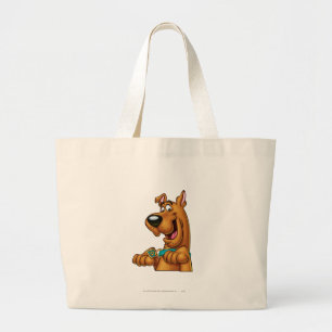Bolsa Tote Grande Patas de Scooby-Doo acima