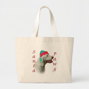 Bolsa Tote Grande Patas do papai noel de Spinone Italiano