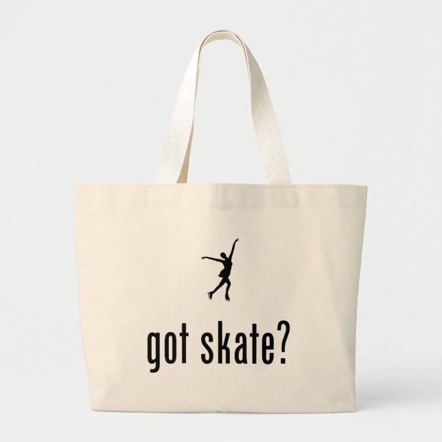 Bolsa Tote Grande Patinagem no gelo (Frente)