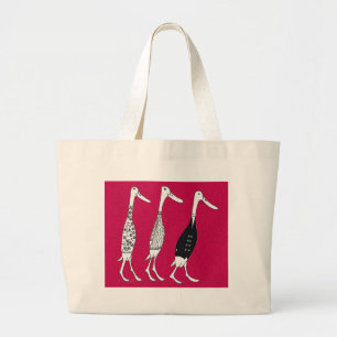 Bolsa Tote Grande Patos Fashionably vestidos