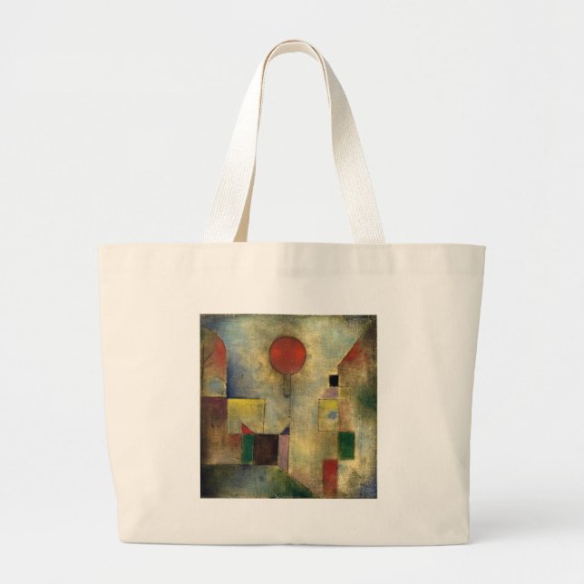Bolsa Tote Grande Paul Klee Red Balloon (Frente)