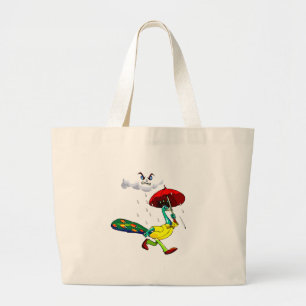 Bolsa Tote Grande Pavão de Percy