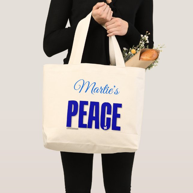 Bolsa Tote Grande Paz (Frente (produto))