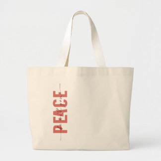 Bolsa Tote Grande Paz esteja com você