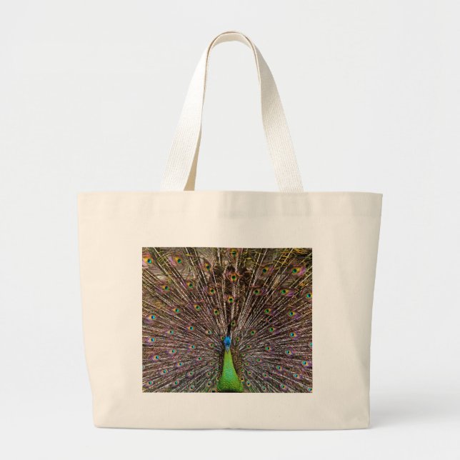 Bolsa Tote Grande Peacock (Frente)