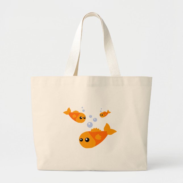 Bolsa Tote Grande Peixe Cinto (Frente)