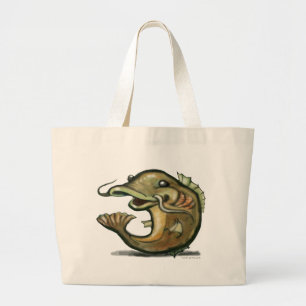Bolsa Tote Grande Peixe-gato