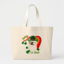 Bolsa Tote Grande Pekingnese St Patricks
