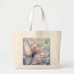 Bolsa Tote Grande Peônia Do Amanhecer
