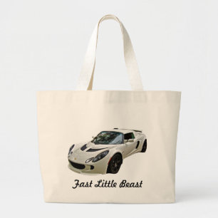 Bolsa Tote Grande Pequena Bebida Rápida Lotus