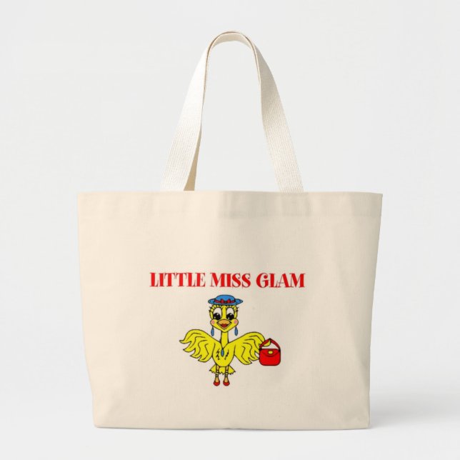 BOLSA TOTE GRANDE PEQUENA MISS GLAM (Frente)