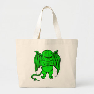 Bolsa Tote Grande Pequeno Diabo malvado