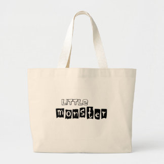 Bolsa Tote Grande Pequeno Monstro