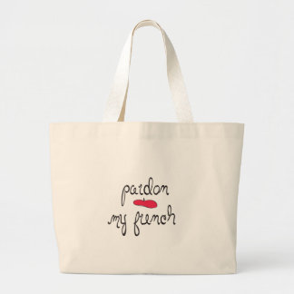 Bolsa Tote Grande Perdão, meu francês com Beret