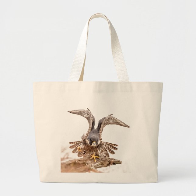 Bolsa Tote Grande Peregrine Falcon (Frente)