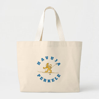 Bolsa Tote Grande Perkele de Havuja - kangaskassi do suomileijona do